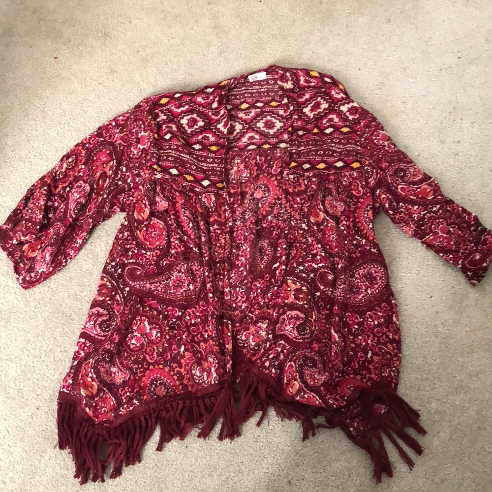 Hollister Printed Kimono NWOT